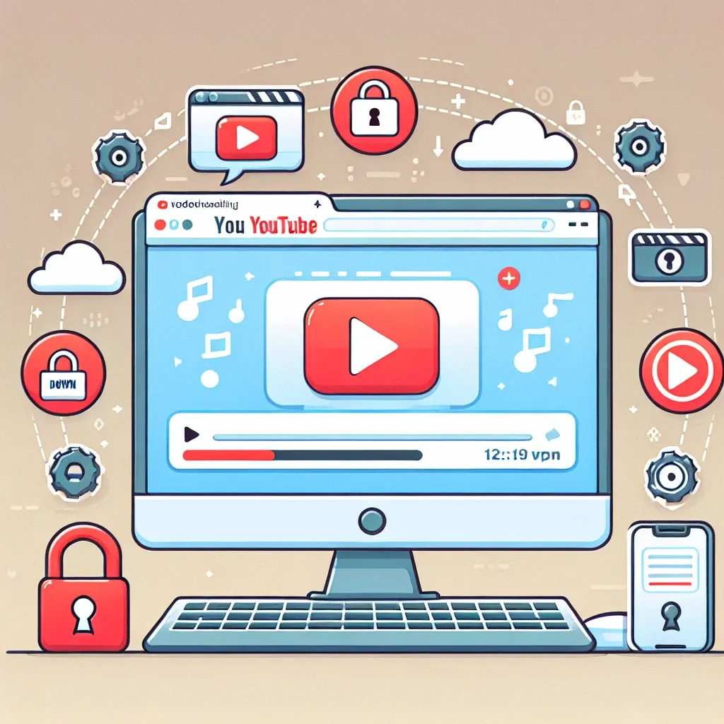 "Imagem demonstrando o processo de download de vídeos do YouTube, ilustrando métodos seguros e fáceis descritos no artigo 'Como Baixar Vídeos do YouTube: Guia Completo e Métodos Seguros'."