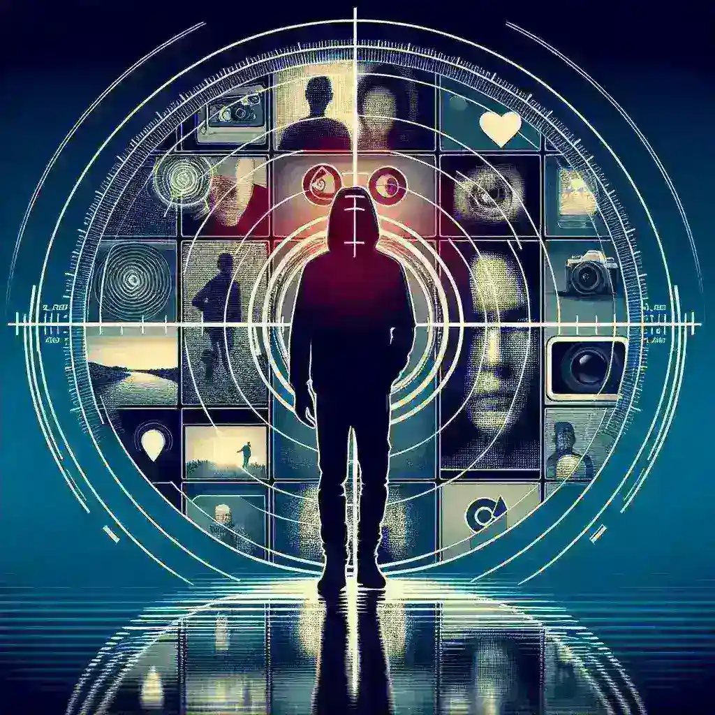 "Imagem ilustrativa do artigo 'Como Ver Instagram Anônimo: Guia Completo para Visualizar Stories e Perfis Sem Ser Detectado', mostrando um smartphone com a interface do Instagram, destacando a opção de visualização anônima de histórias."